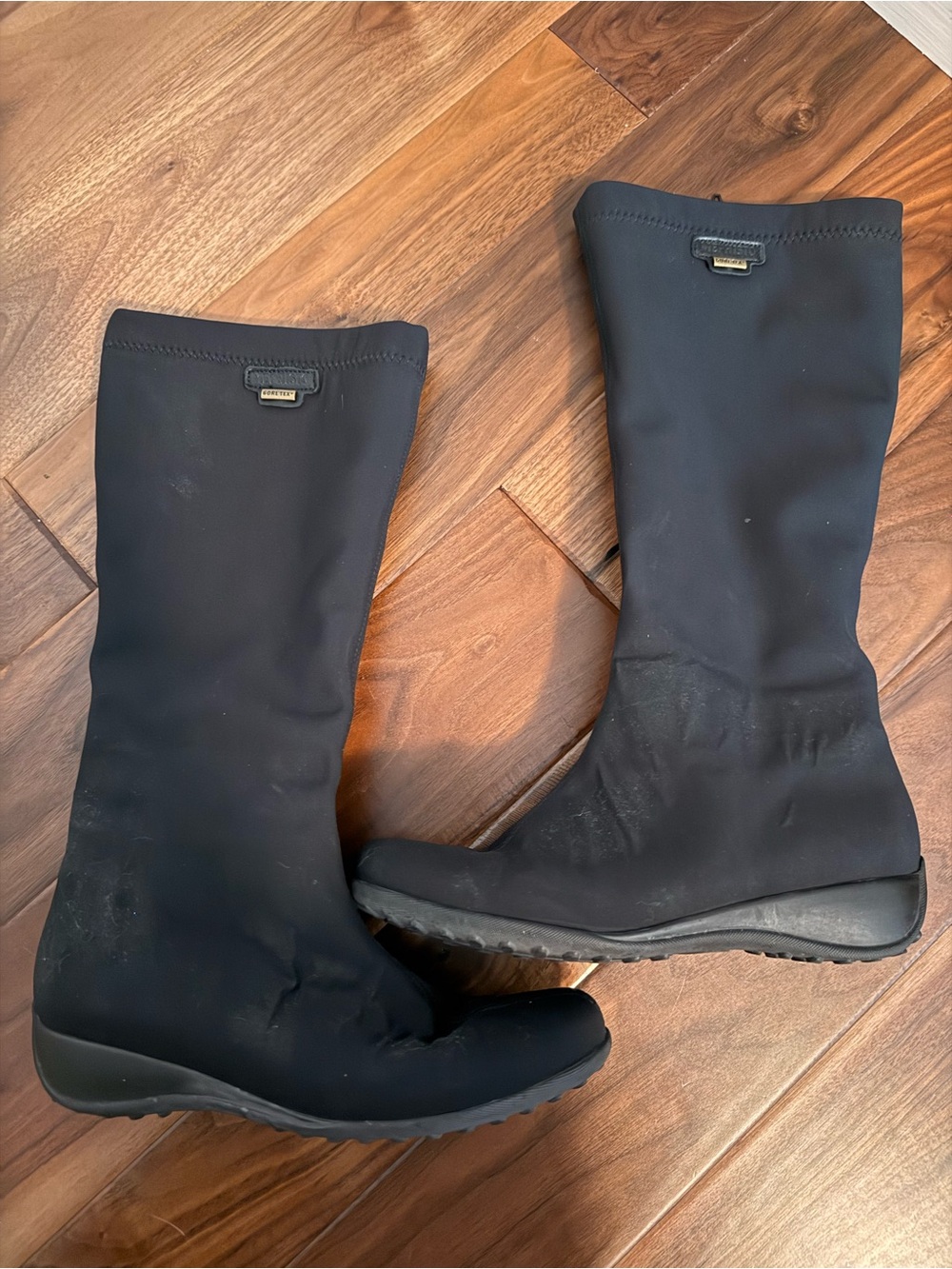 Mephisto Women's Black Tall Stretch Boots